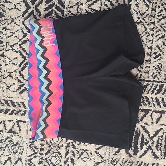 PINK Victoria's Secret Shorts Euc Victorias Secret Pink Yoga Shorts